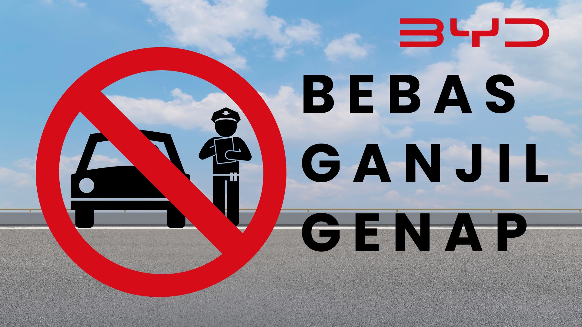 bebas ganjil genap, mobil listrik, BYD, Build Your Dream